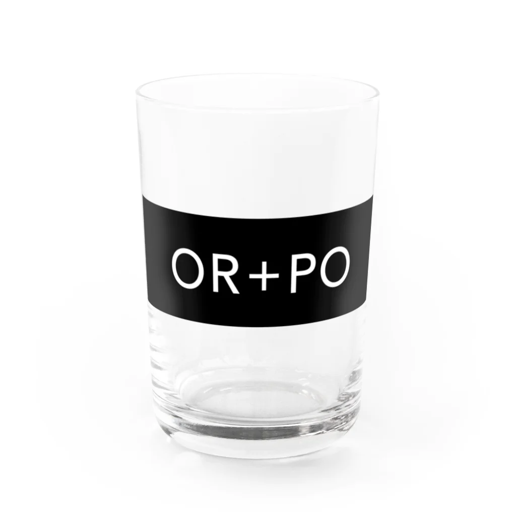 OR+POのOR+PO Water Glass :front