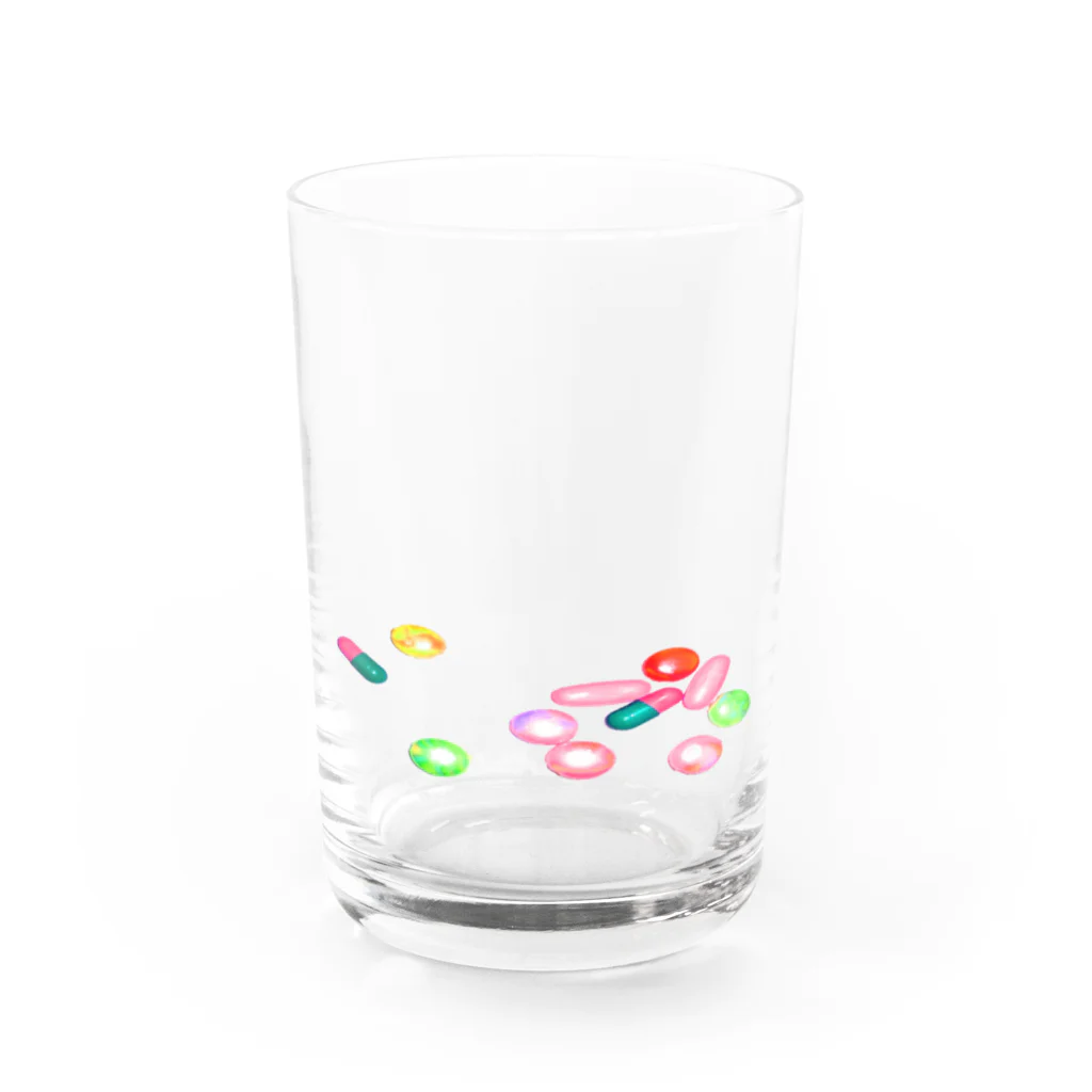 KOCMOC　コスモスのokusuri Water Glass :front