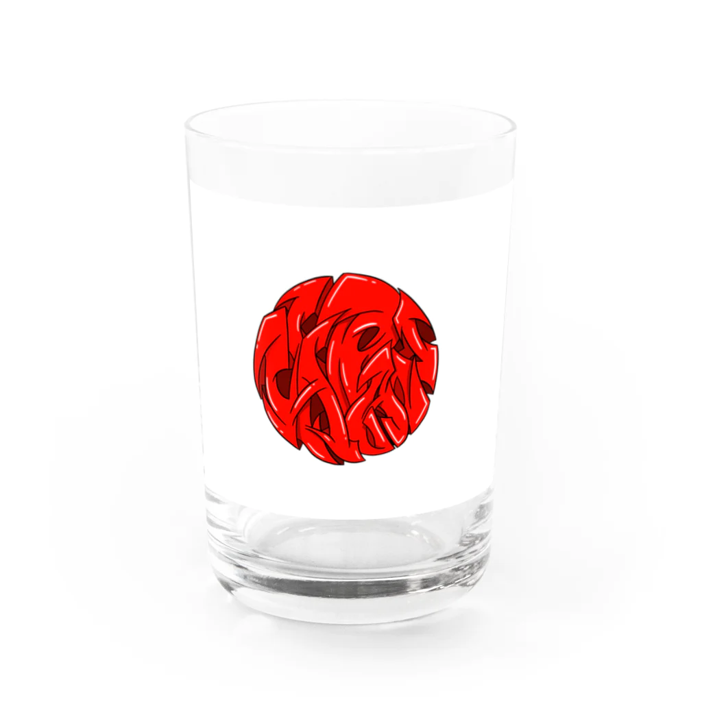 りん太のthe LOGO Water Glass :front