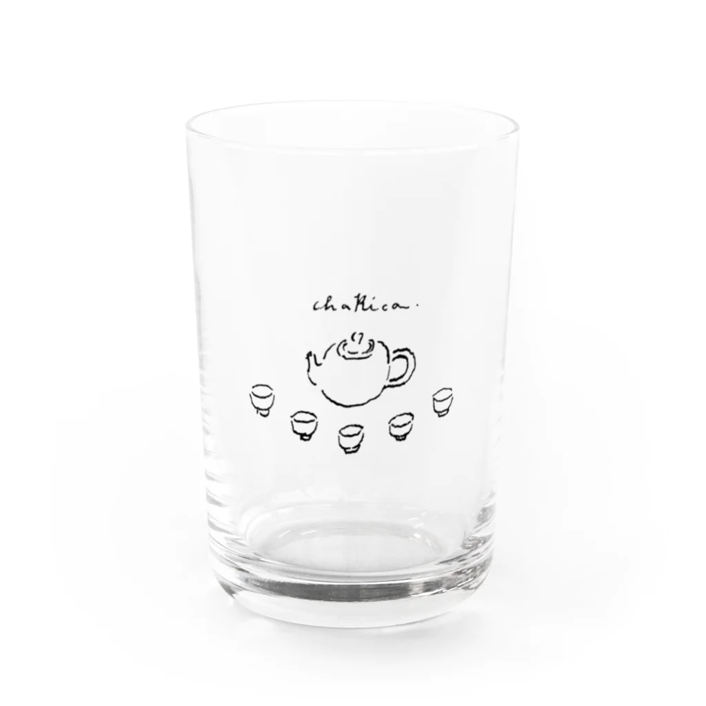 お茶のお店 チャリカ chaRicaの茶器 Water Glass :front