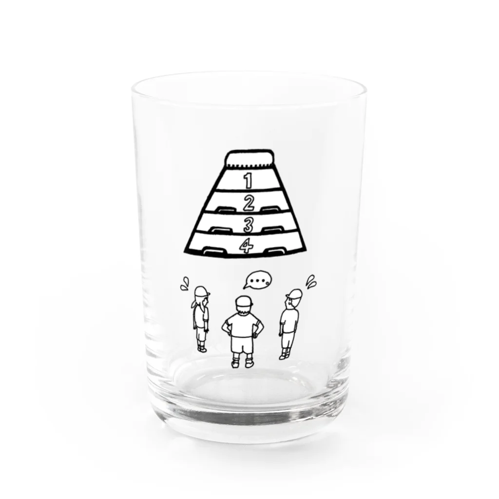 気ままに創作　よろず堂の難敵あらわる Water Glass :front