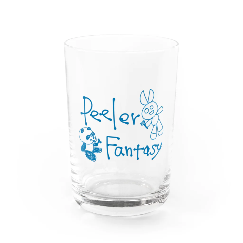 WORLDWIDEのピーラーファンタジー水色 Water Glass :front