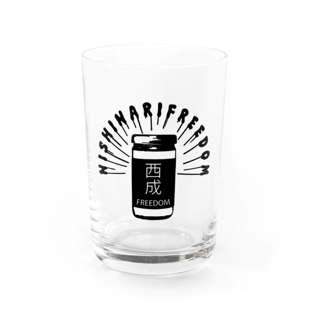 NISHINARIFREEDOMのワンカップFREEDOM  Water Glass :front