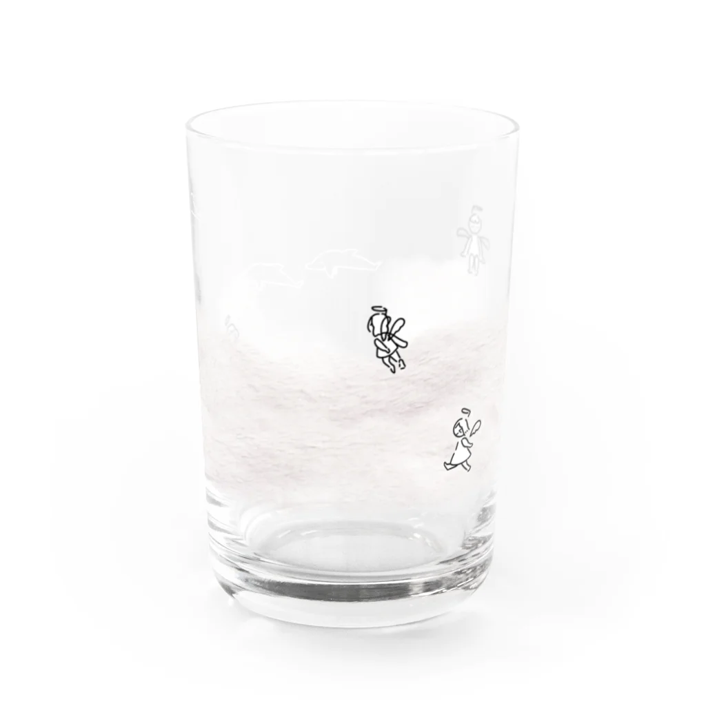 透けるの天使 Water Glass :front