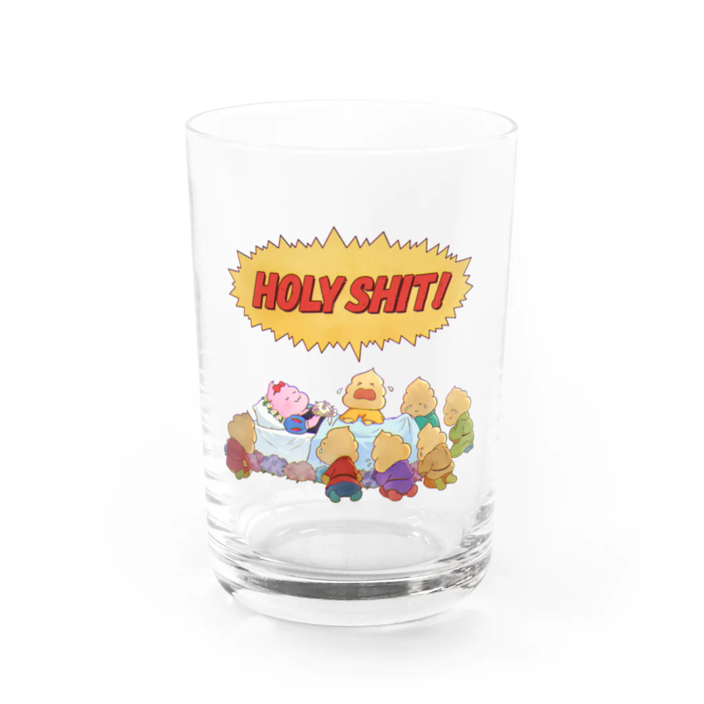 うんこSHOPの白雪姫 Water Glass :front