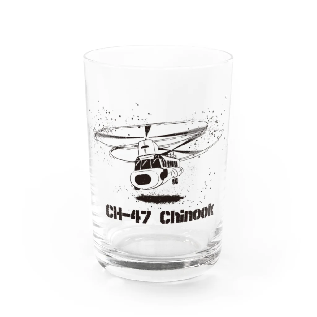 GUNE GUNEのCH-47 Chinook Water Glass :front