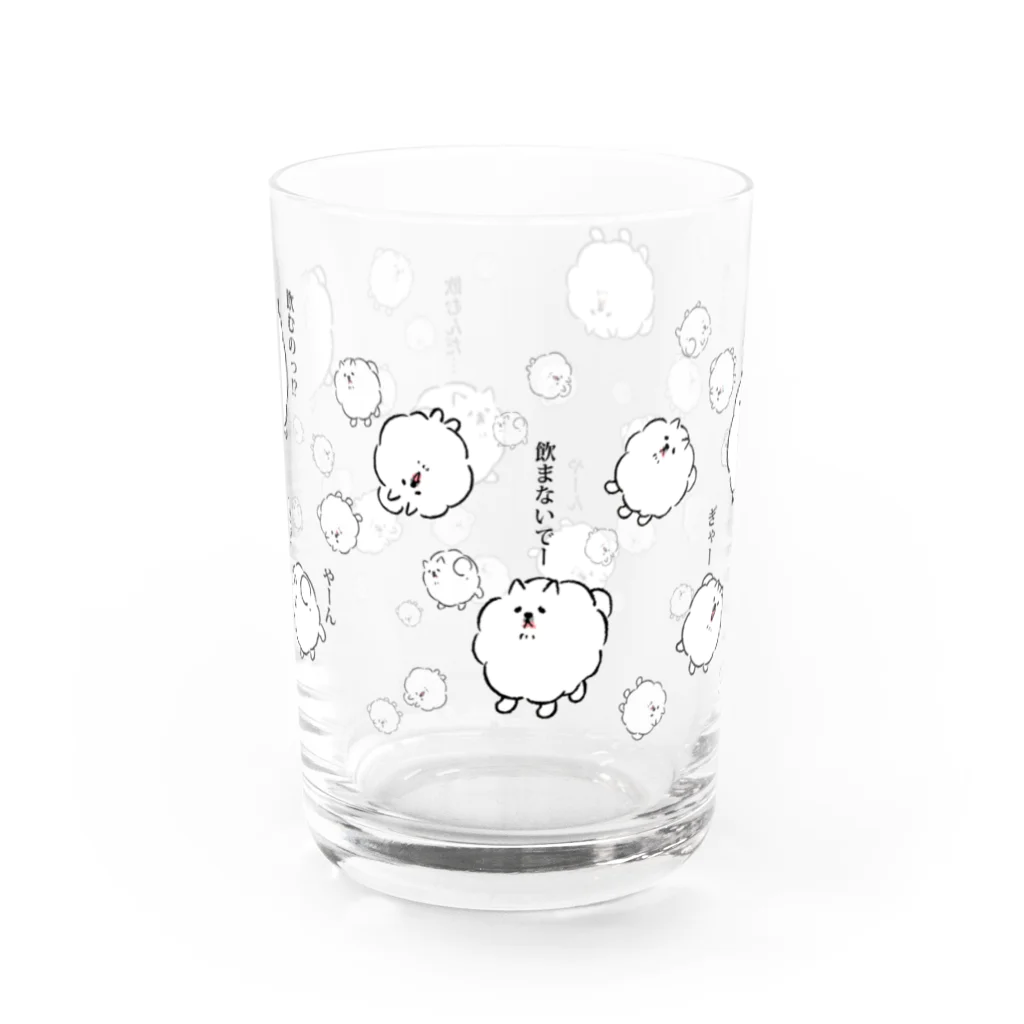 ちゃ屋の飲みにくいコップ Water Glass :front