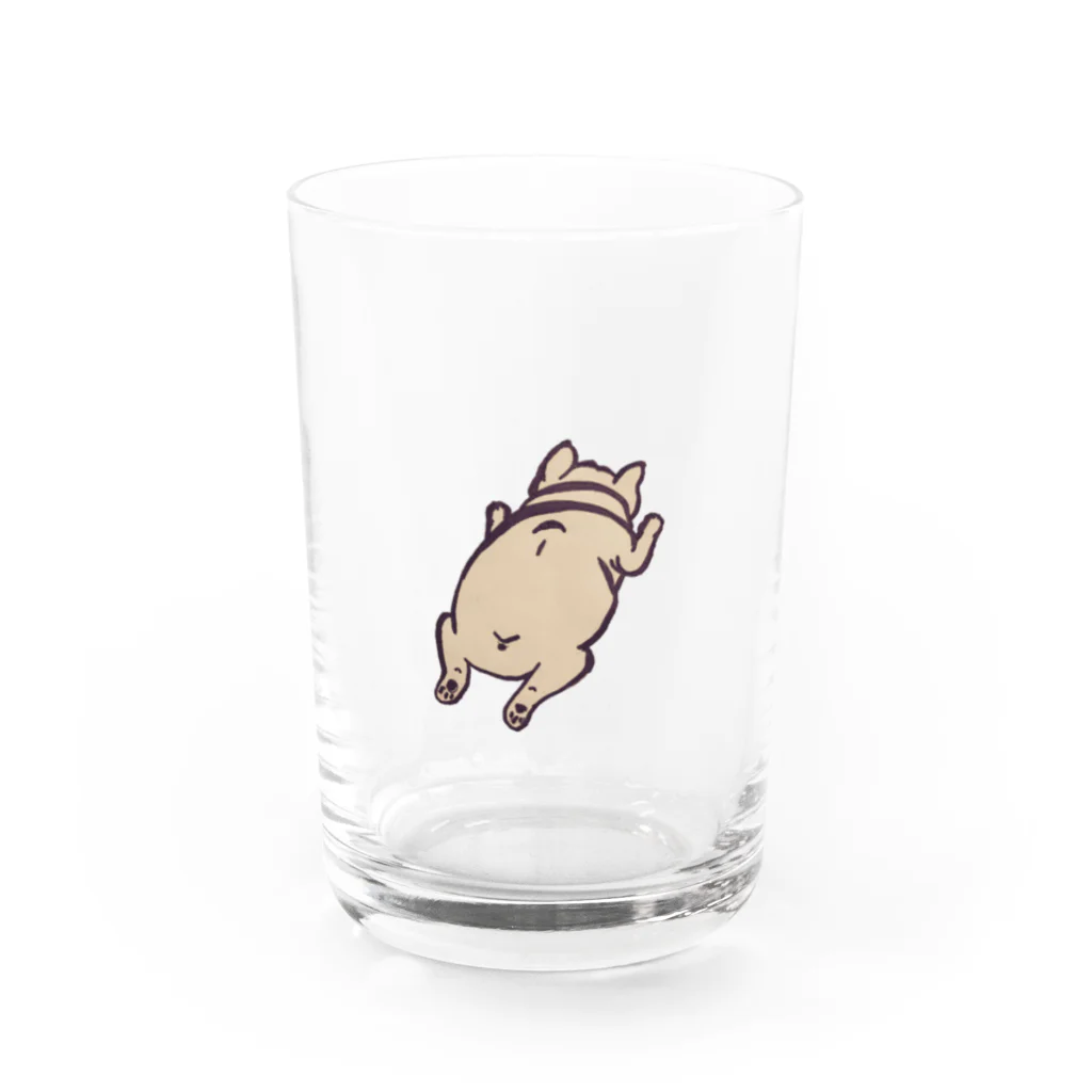 真奈美のフレブル緊張感0昼寝 Water Glass :front