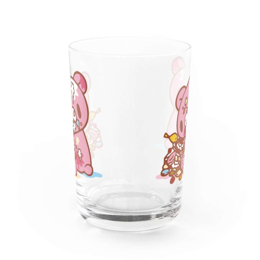 CHAX COLONY imaginariのいたずらぐまのグル〜ミ〜(8) Water Glass :front