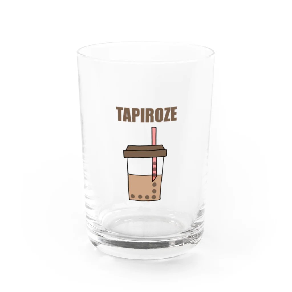 海都(みんと)のTAPIROZE Water Glass :front