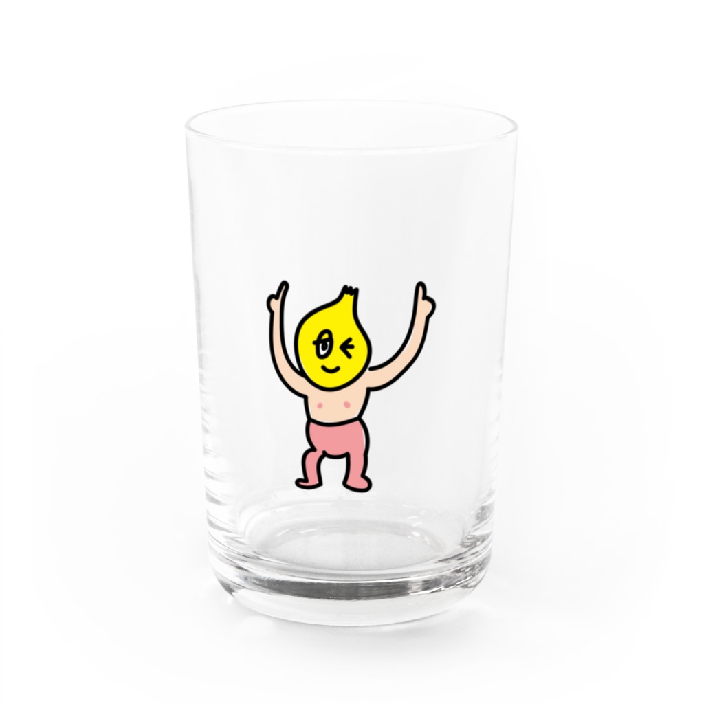 ビバップのはちゃどん Water Glass :front