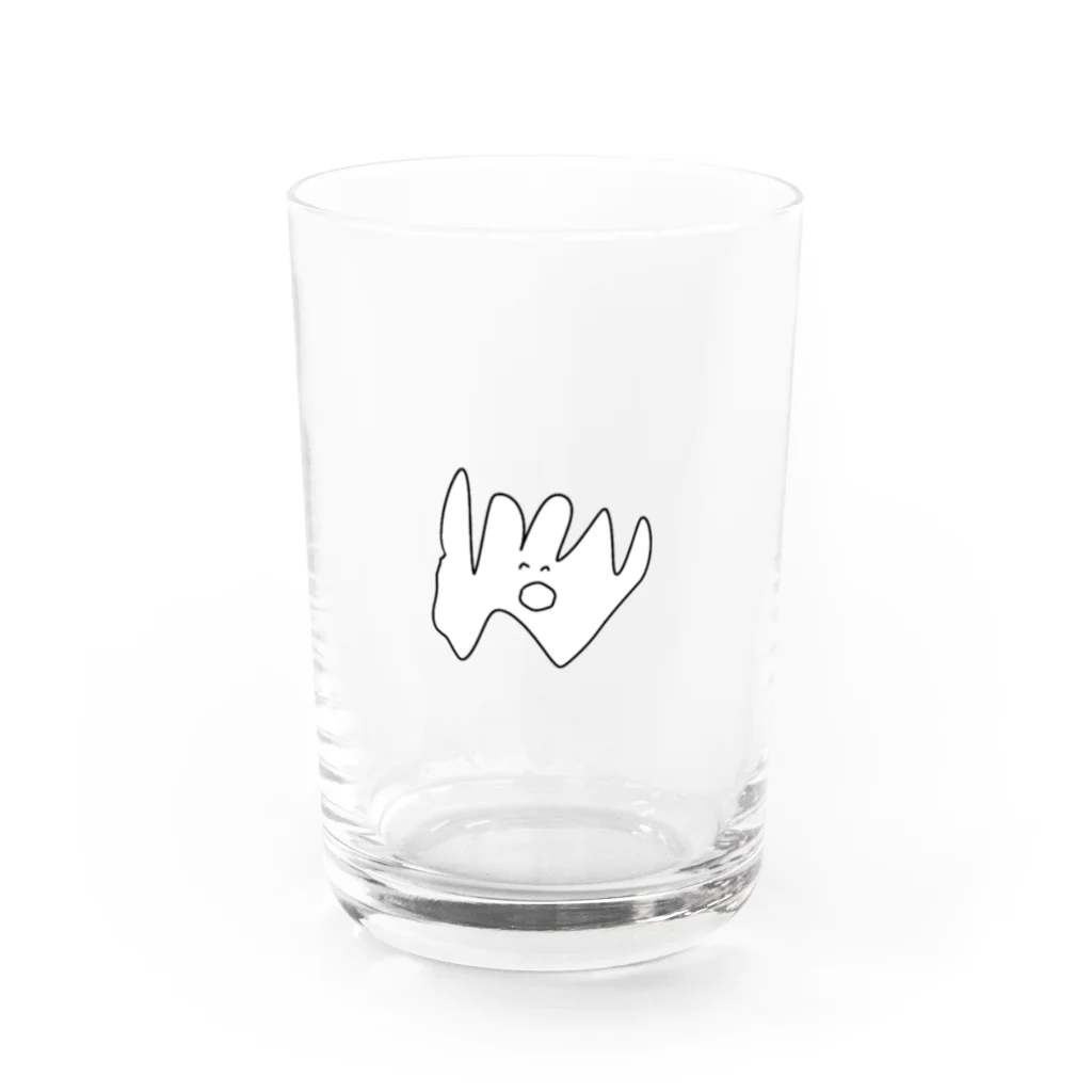 松川のうれしいグッズ Water Glass :front
