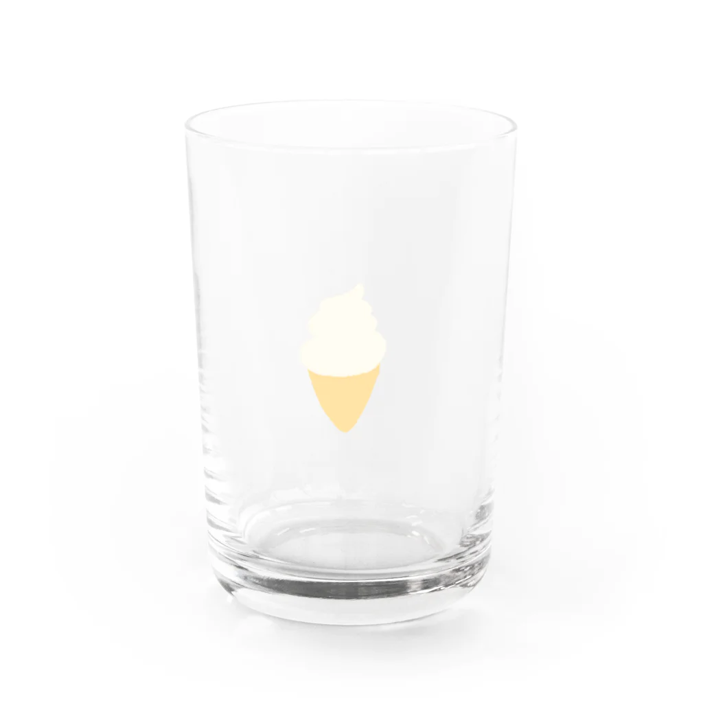 あゆかんのそふとくりーむ Water Glass :front