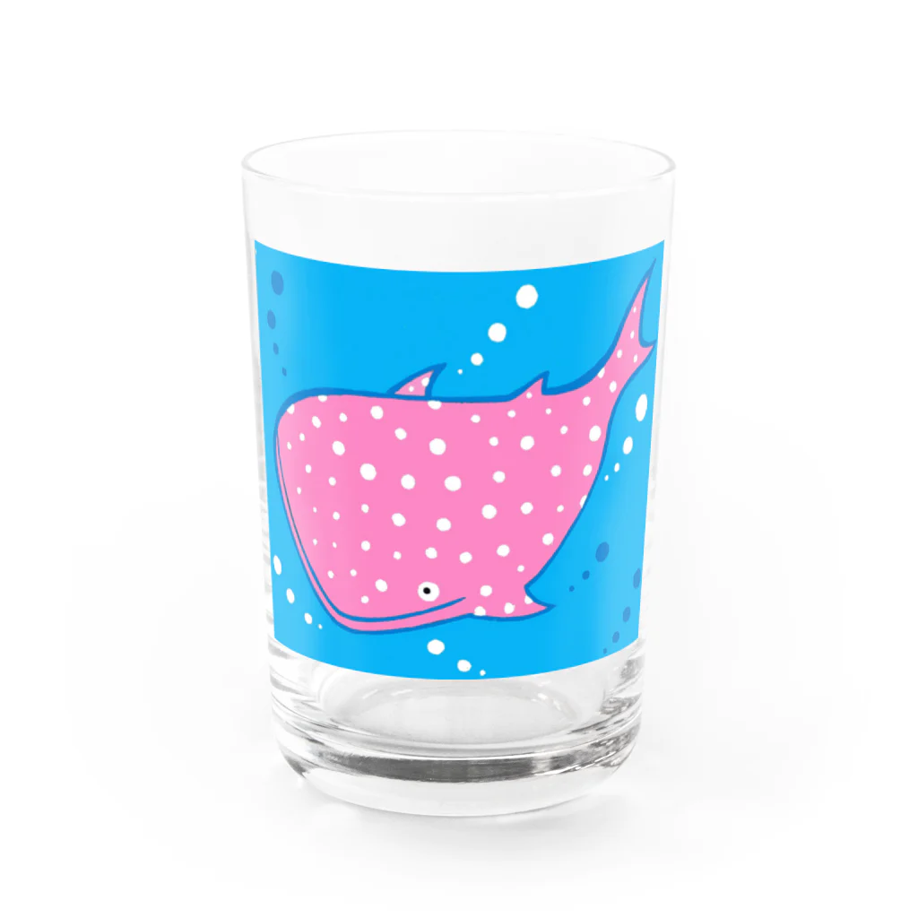 GAOGAO HOUSEのピンクジンベイ Water Glass :front