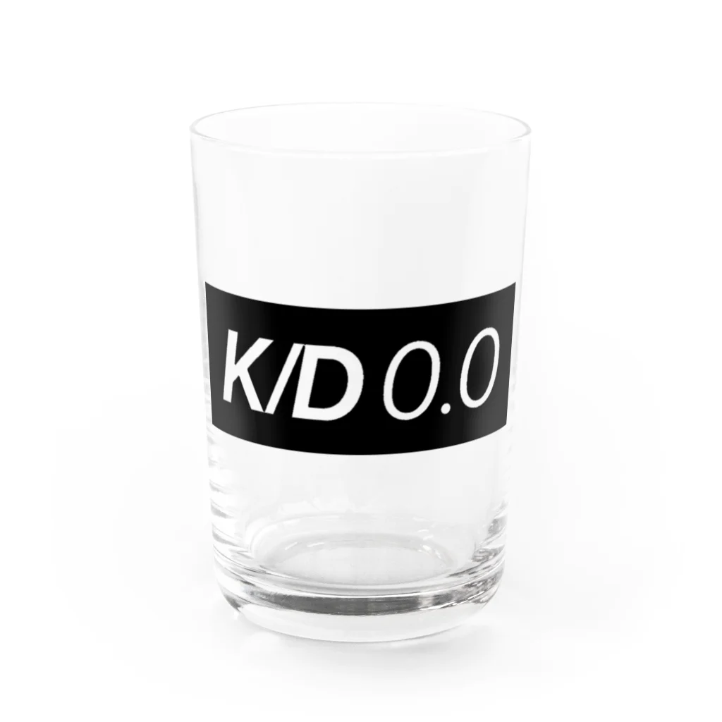 秘密結社EZPYのK/D0.0[反転] Water Glass :front