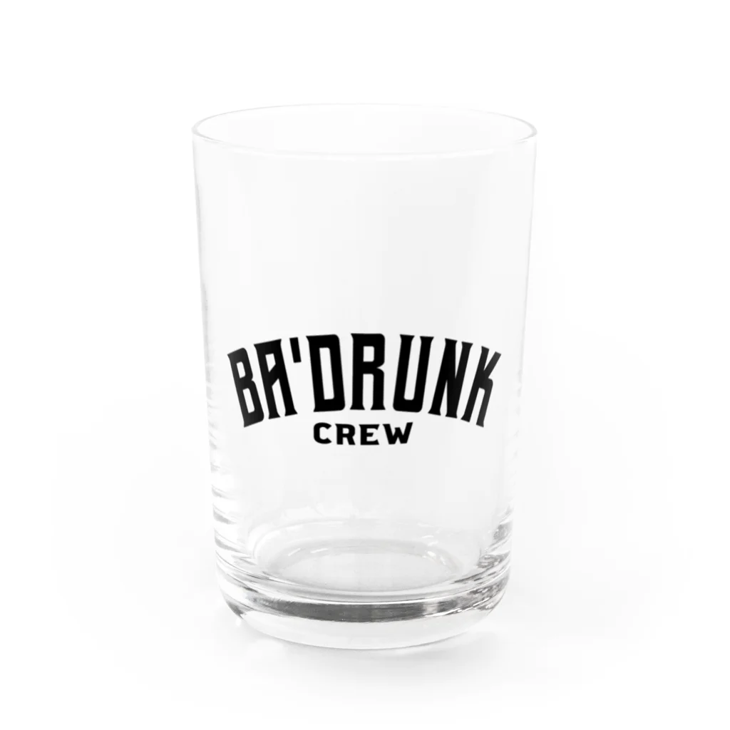 Ba'drunkのBa'drunk ロゴ入りミニグッズ Water Glass :front