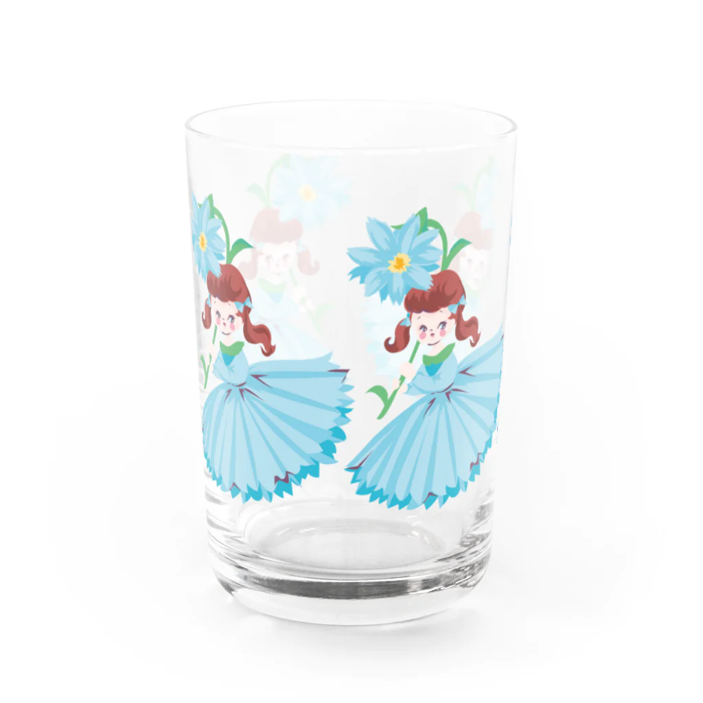 　Ma cocotte （まここっと）のMa cocotte 花のマーチ　SX Water Glass :front