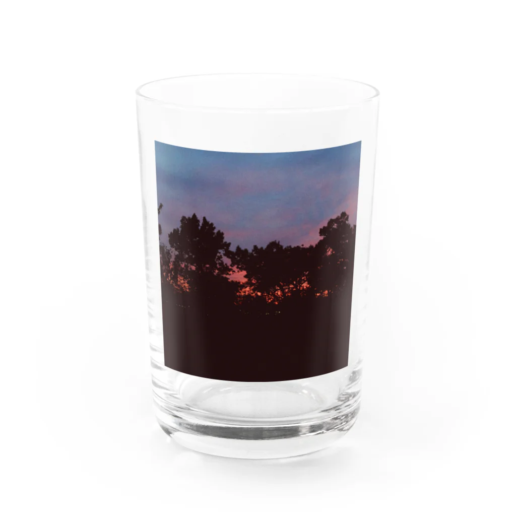 AraragiMeiの茜空 Water Glass :front