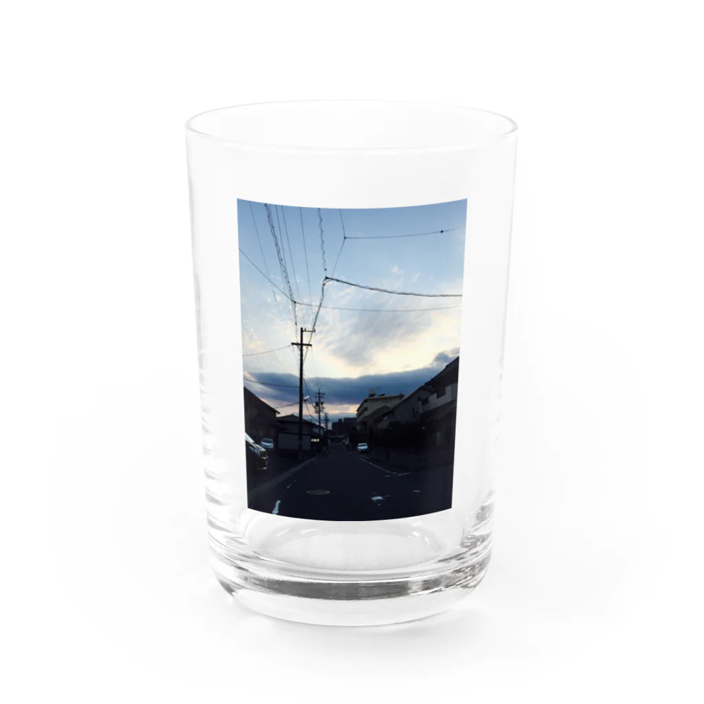 alpha8110の地元 Water Glass :front