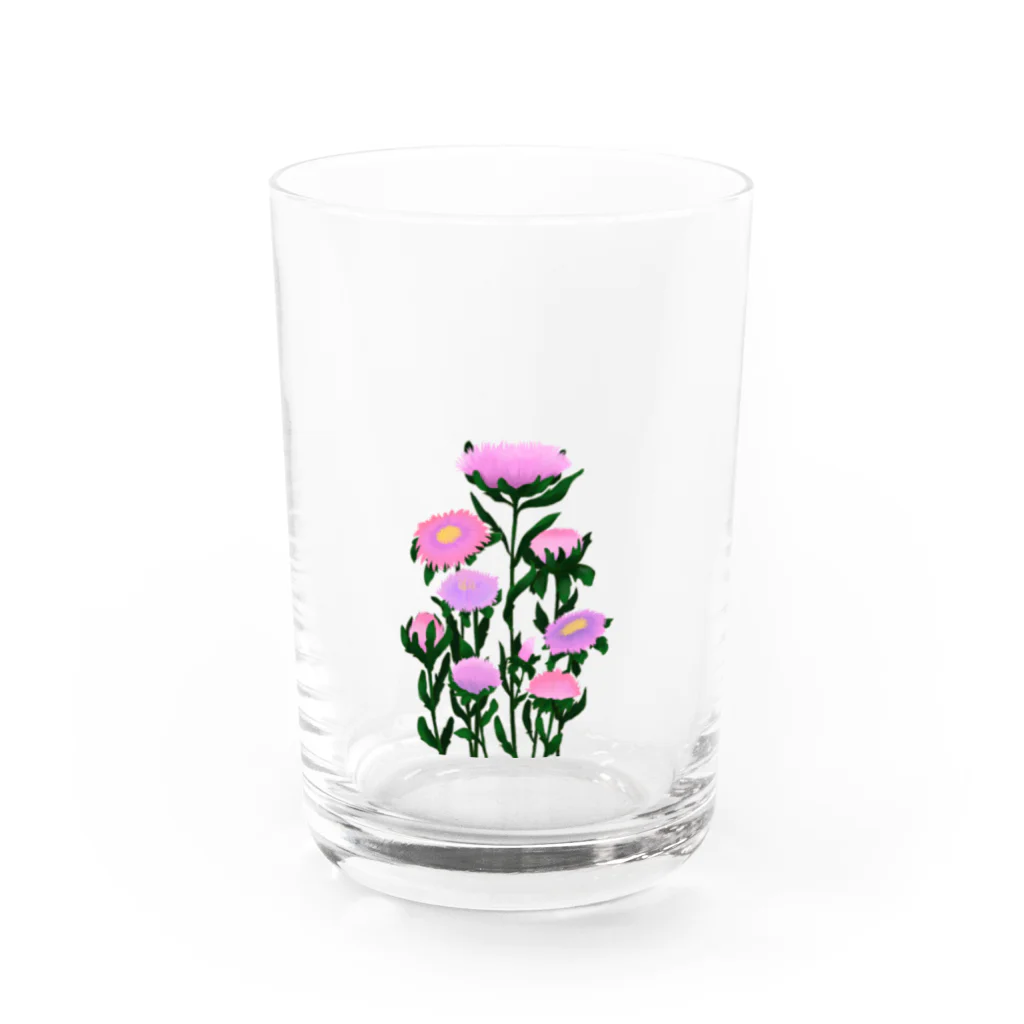 琉璃色クリエイトの甘い夢 Water Glass :front