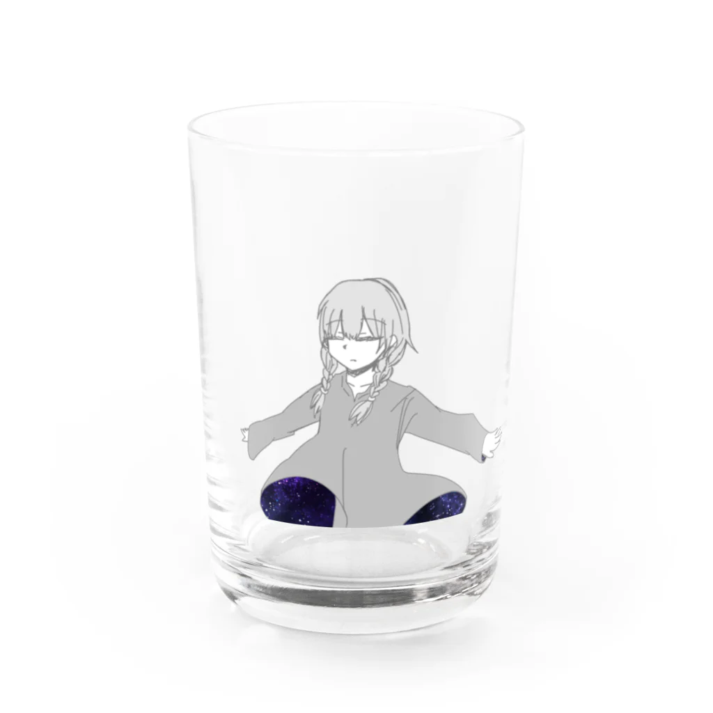 希緒@鬱休養中の少女の中 Water Glass :front