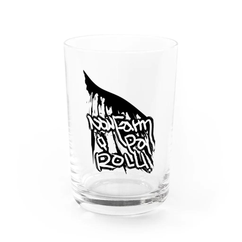 大日本蝋燭足１本組合のNON-FARM-PAY-ROLL!!! Water Glass :front