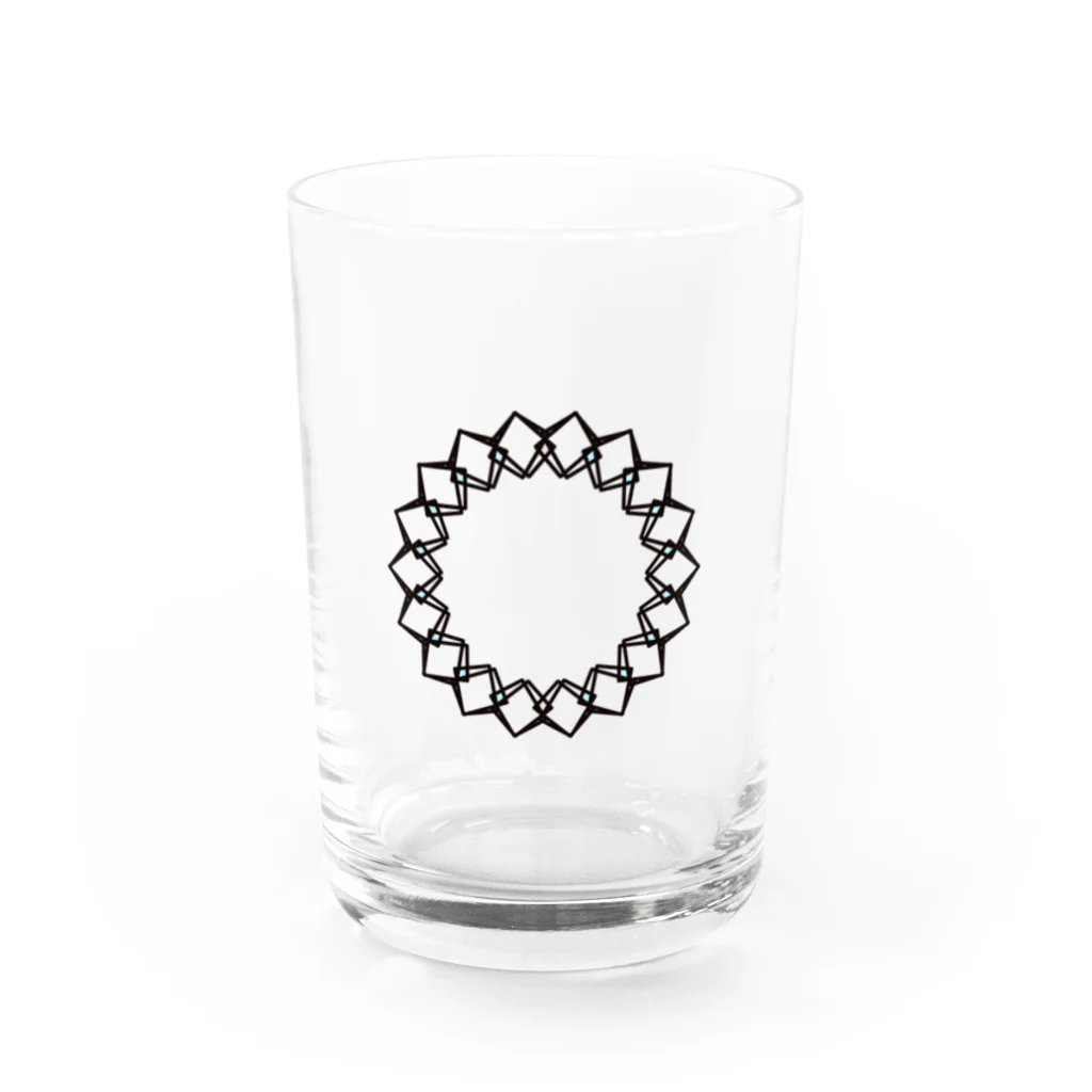 KOLOKOLOの花柄 Water Glass :front