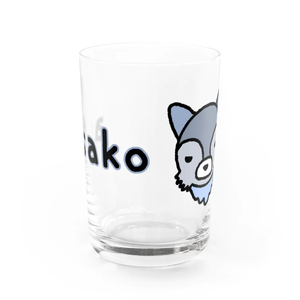 桃華のasako Water Glass :front