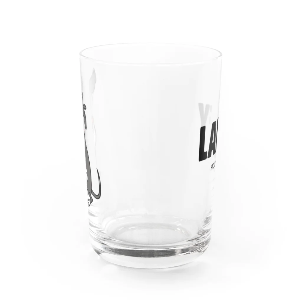 イタグレショップのSHURIちゃん＆LAFFYちゃん専用02 Water Glass :front