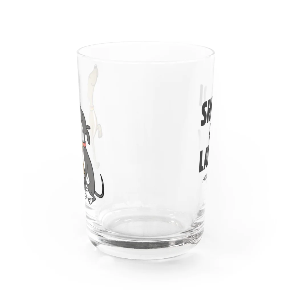 イタグレショップのSHURIちゃん＆LAFFYちゃん専用03 Water Glass :front