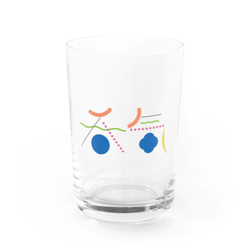 須田 空野の呑気 Water Glass :front