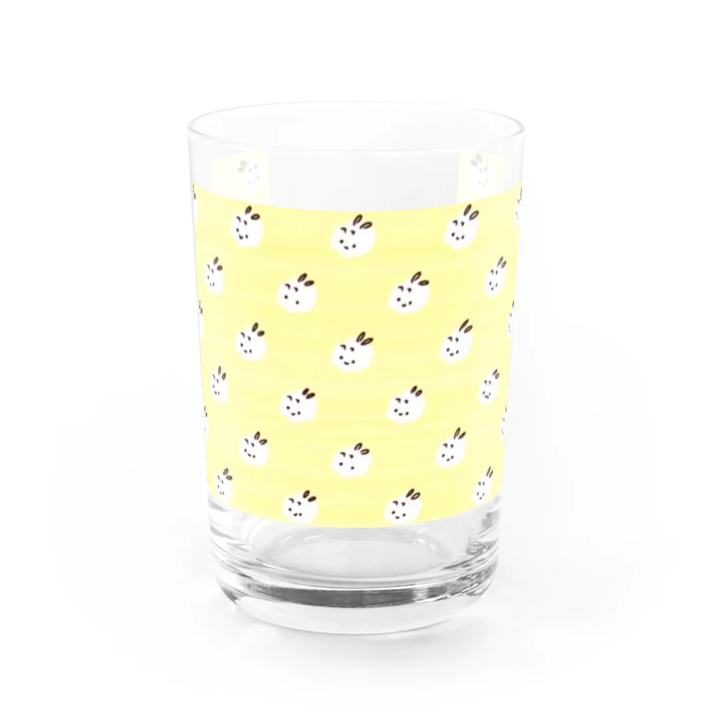クマバチゴルフ倶楽部のクマバチと水玉 Water Glass :front