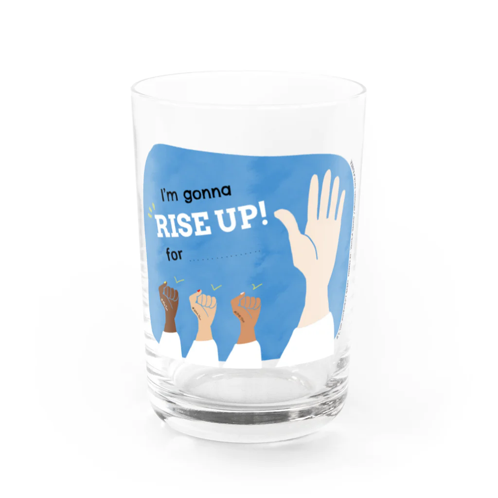 Y_Tooの#Y_Too Movement Water Glass :front