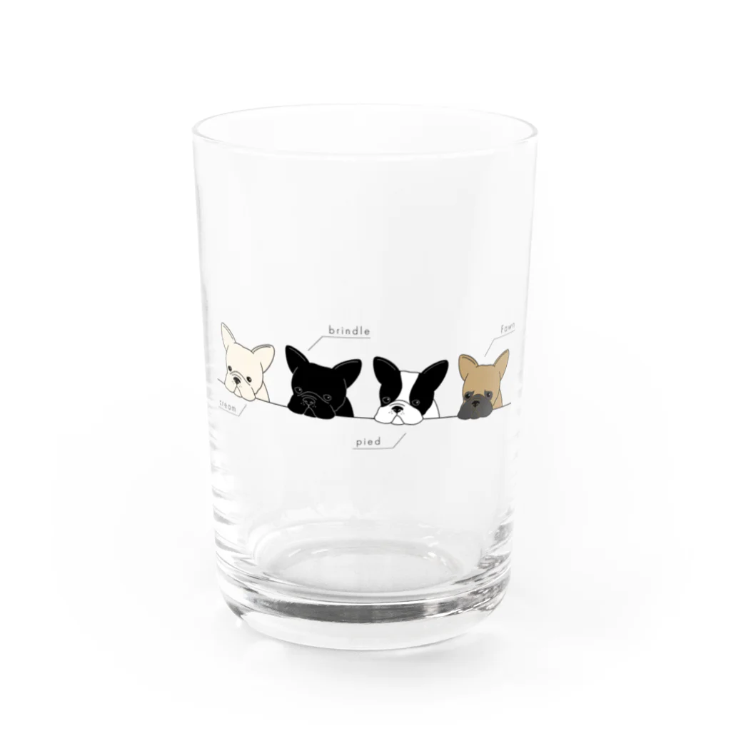 yeuxのフレブルたち Water Glass :front