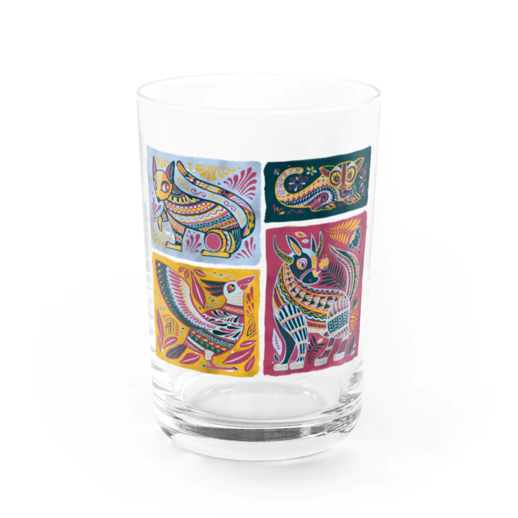 IZANAMI by Akane Yabushitaのメキシコのアレブリヘス（ナチュラル） Water Glass :front