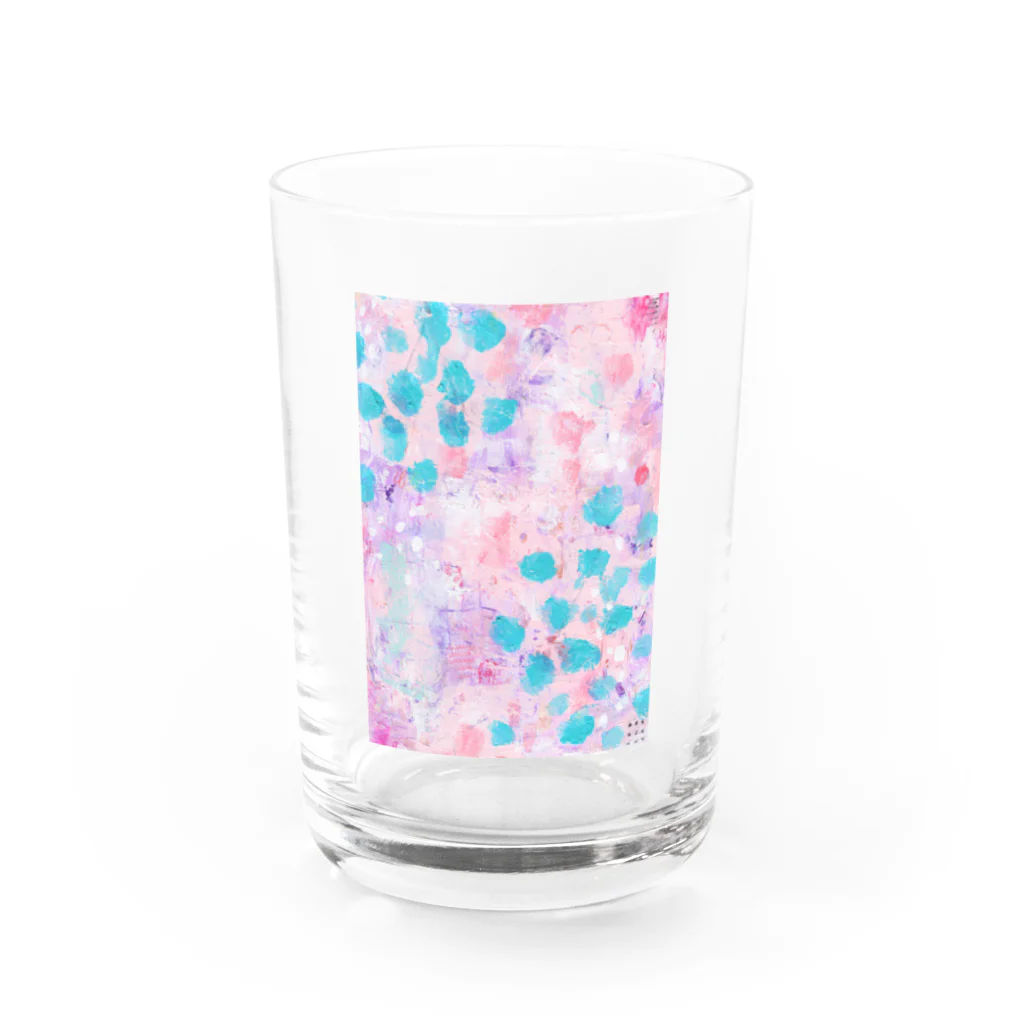 oka emiのゆかた Water Glass :front