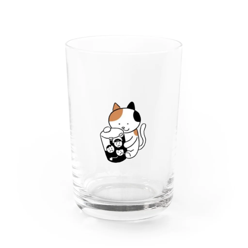 それにしても、ミケコのそれにしても、ミケコ　 Water Glass :front