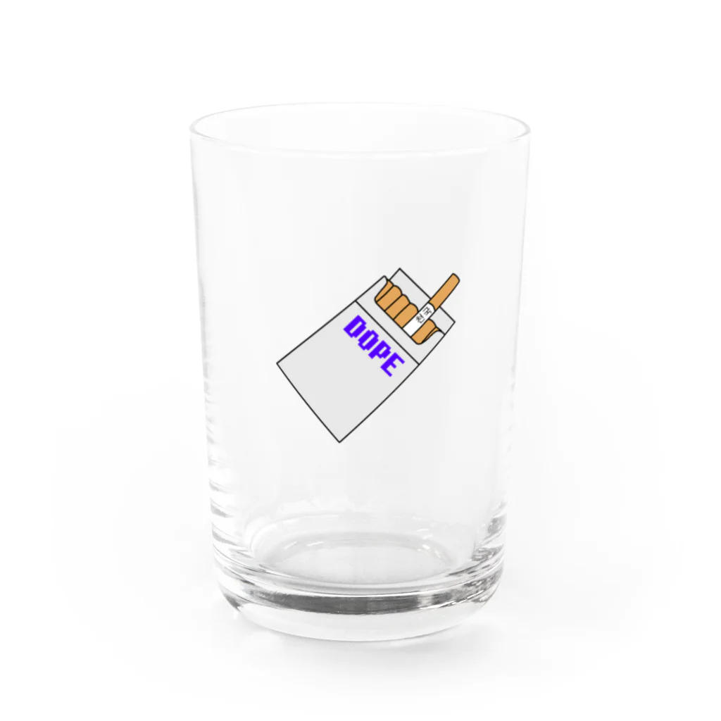 AmanitaのDope smoke Water Glass :front