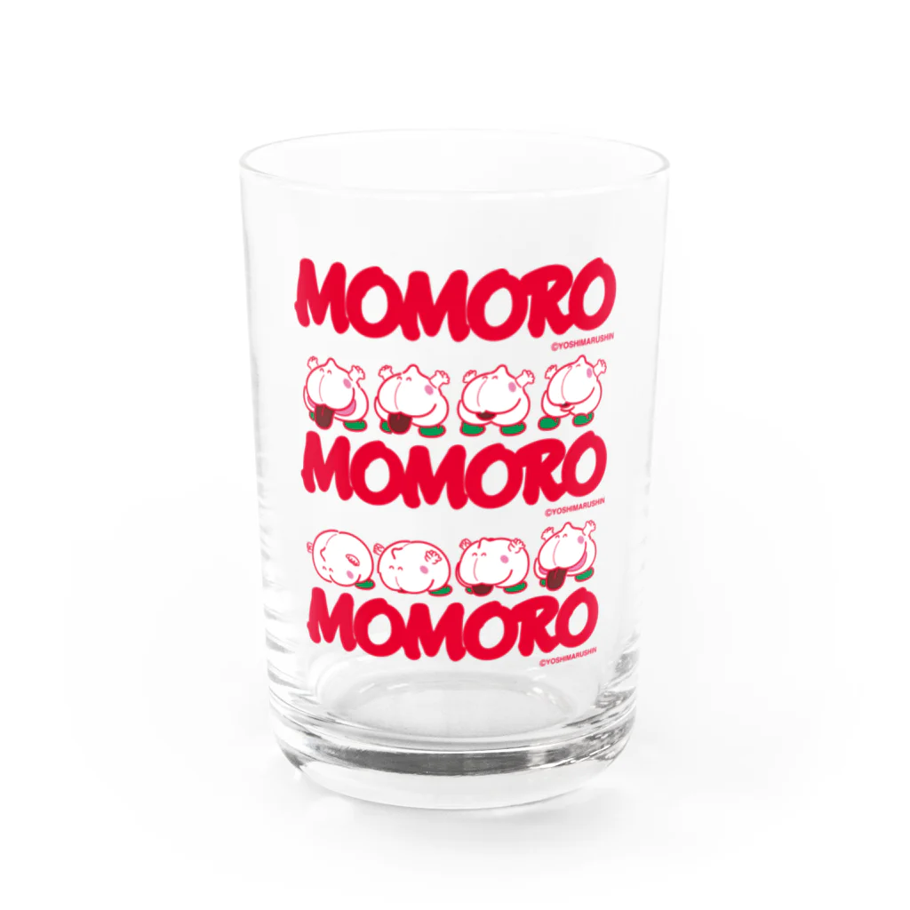 よシまるシンのMOMOROS1 Water Glass :front