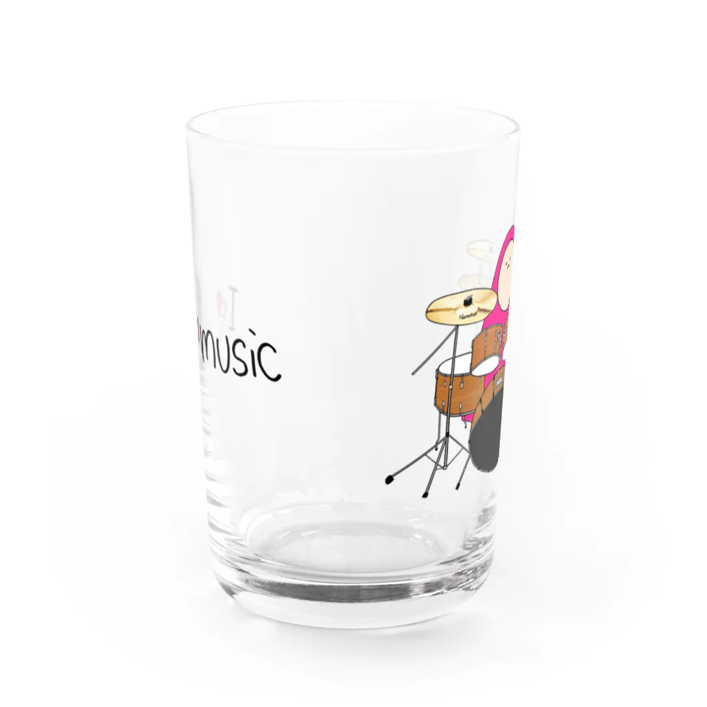 フトンナメクジのI LOVE MUSIC - アイラヴミュージック ドラムVer. Water Glass :front