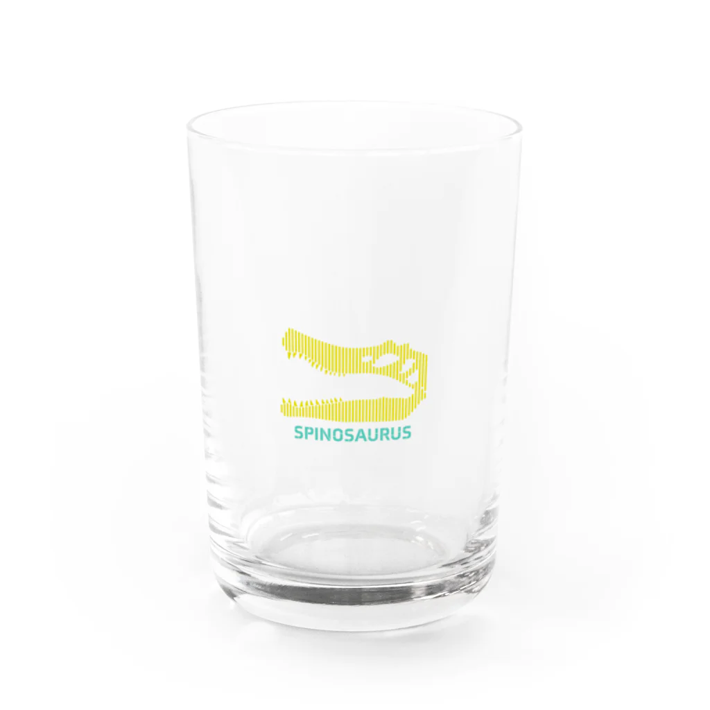 コヤマケイコのスピノサウルスのグラス Water Glass :front