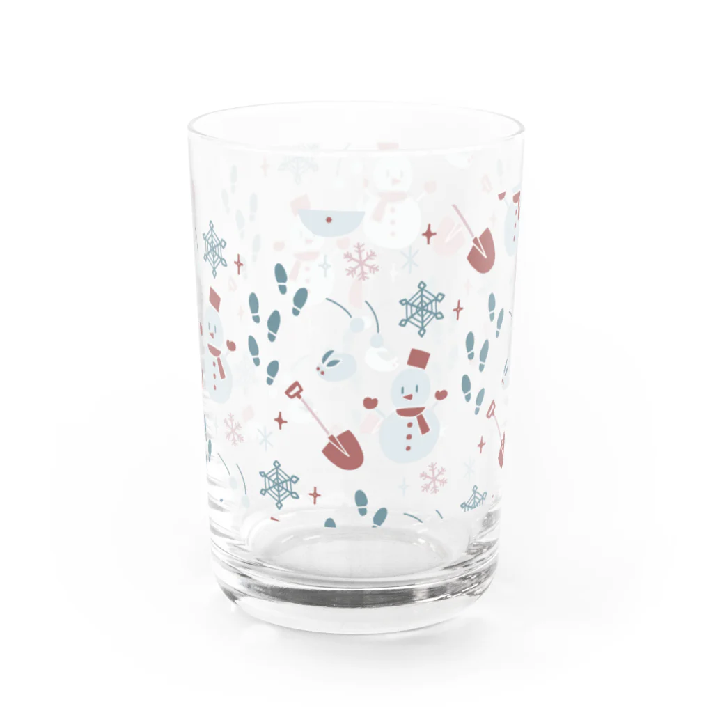 いしだかほのユキアソビ Water Glass :front