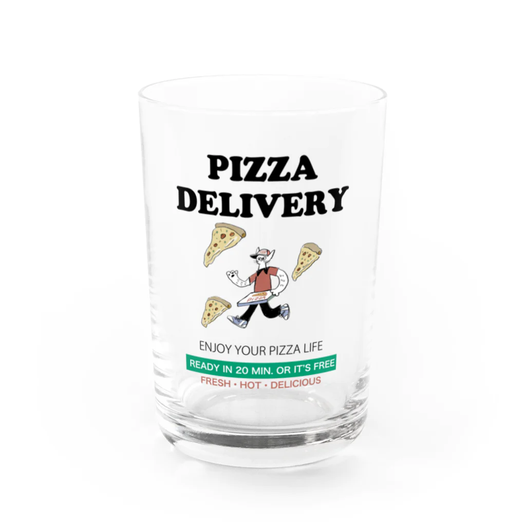 PLANTERのPIZZA DELIVERY グラス前面