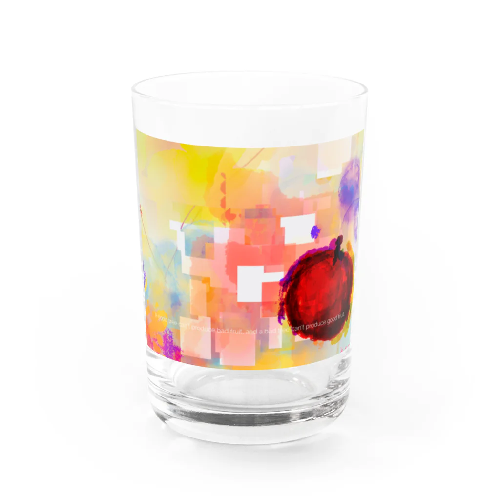 St.SKのアップル Water Glass :front