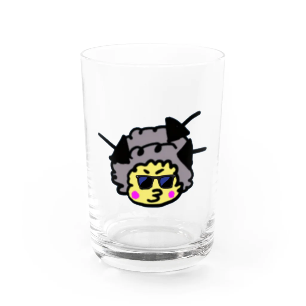 おにおん@ゲームのあふろのまさ坊 Water Glass :front