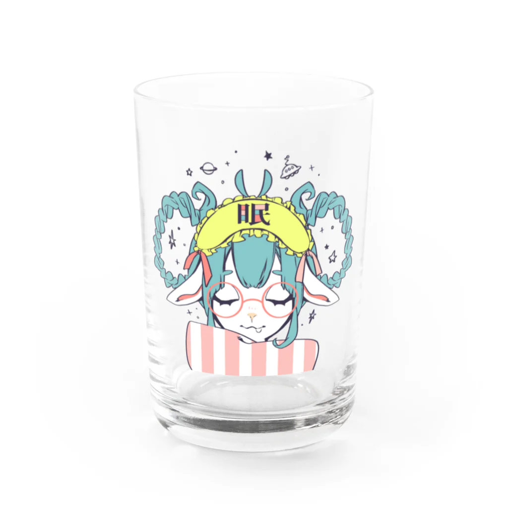 ClowZ ／ 渡瀬しぃのの彗眠 Water Glass :front