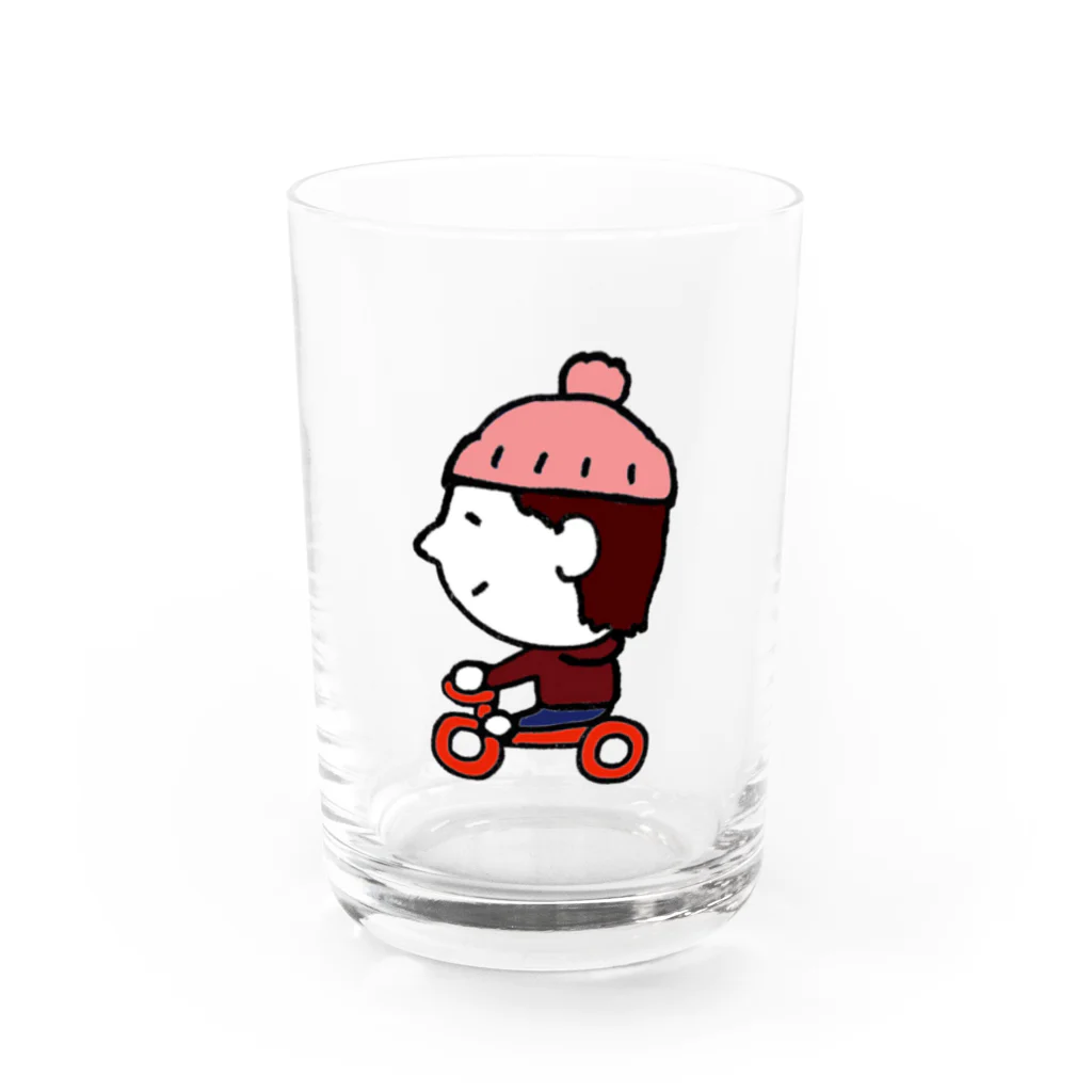 でんこちゃんのでんこちゃん Water Glass :front