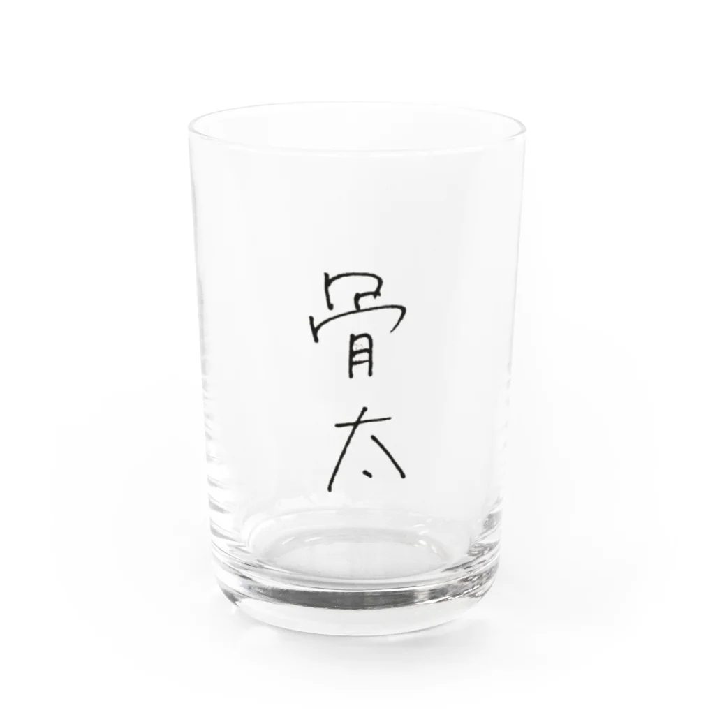 WhiteHEVYのbone Water Glass :front