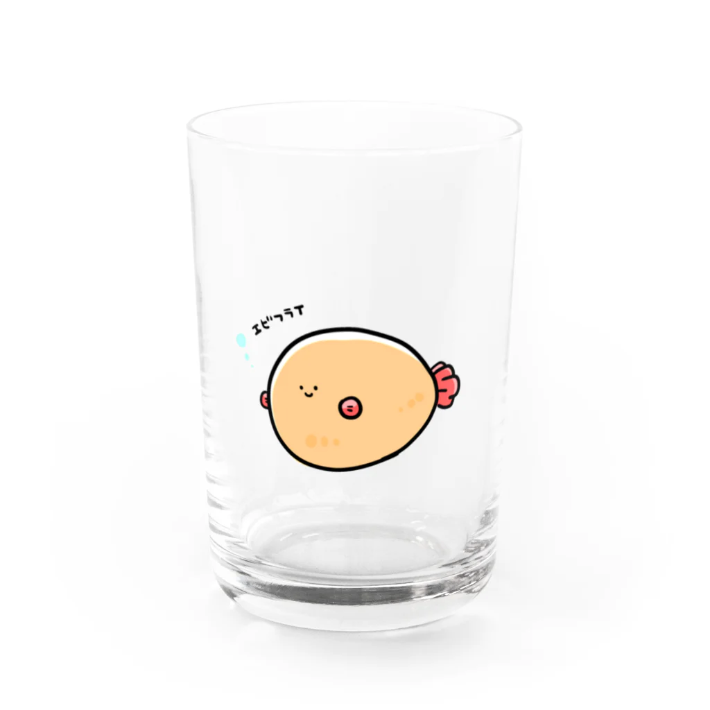 こねこめっとのきのぬけたエビフライの会 Water Glass :front