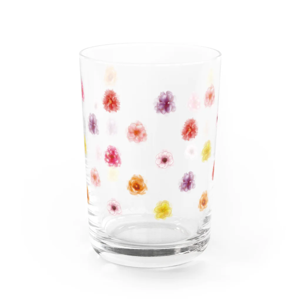 AttentIの春のお花 Water Glass :front